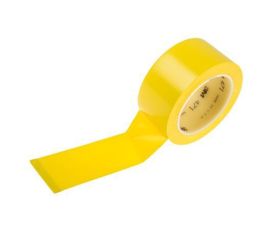 スリーエム ビニールテープ 黄 25mm x 33m471 1個 (ご注文単位1個) 【直送品】