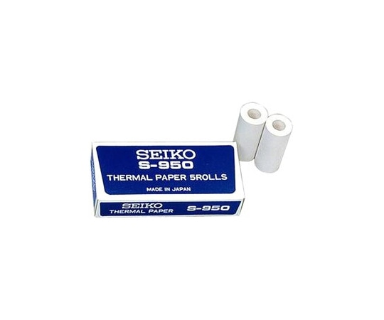 セイコー セイコー システムプリンター専用ロールペーパー 5ロール入りS950 1箱 (ご注文単位1箱) 【直送品】
