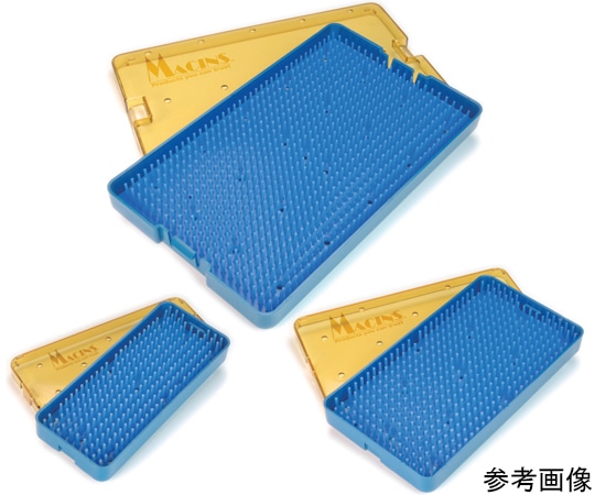 日本フリッツメディコ 耐熱プラマイクロケース 190×100×19mmMT900-04 1個 (ご注文単位1個) 【直送品】