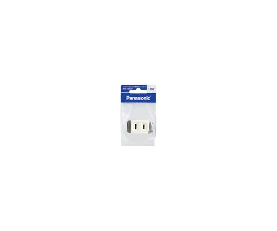 パナソニック 埋め込みコンセント (シングル) WN1001P 1個 (ご注文単位1個) 【直送品】
