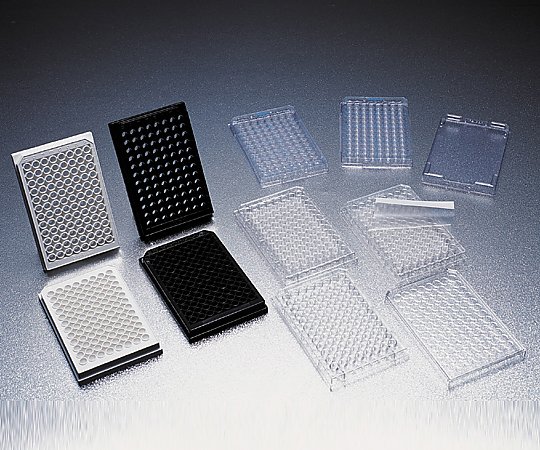 Corning (Falcon) セルカルチャープレート 白色マルチウェルプレート・平底フタ付き 96ウェル 1袋5枚入353296 1箱 (ご注文単位1箱) 【直送品】