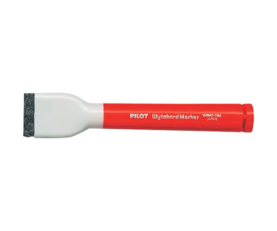 パイロット ホワイトボードマーカー 中字 (マグネット・イレーザー付き) レッドWBME-15M-R 1本 (ご注文単位1本) 【直送品】