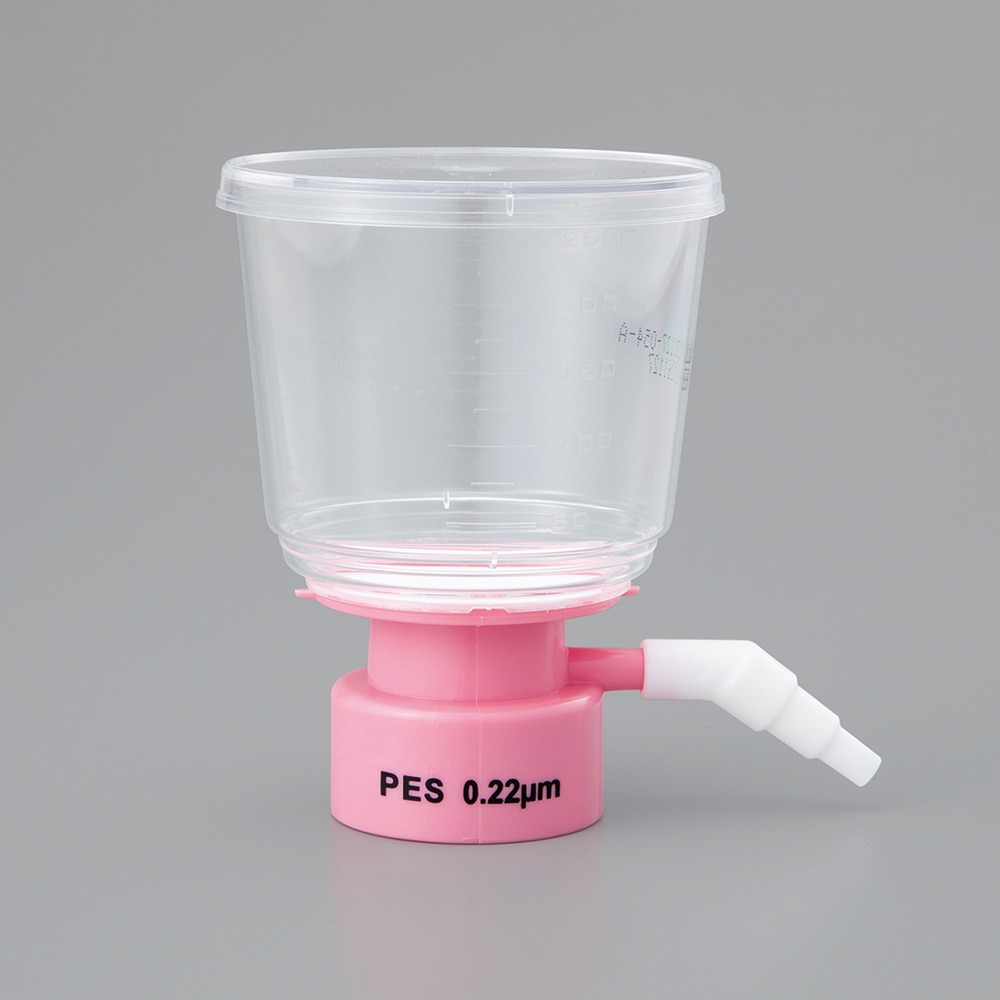 アズワン ビオラモボトルトップフィルター (PES・0.45μm) 1000mL γ線滅菌済 24個入VBTPS45-1000 1箱 (ご注文単位1箱) 【直送品】