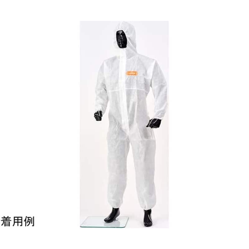 東レ 化学防護服 LIVMOA3000 高通気ハイスペック XL 1枚A-01-001-XL 1枚 (ご注文単位1枚) 【直送品】