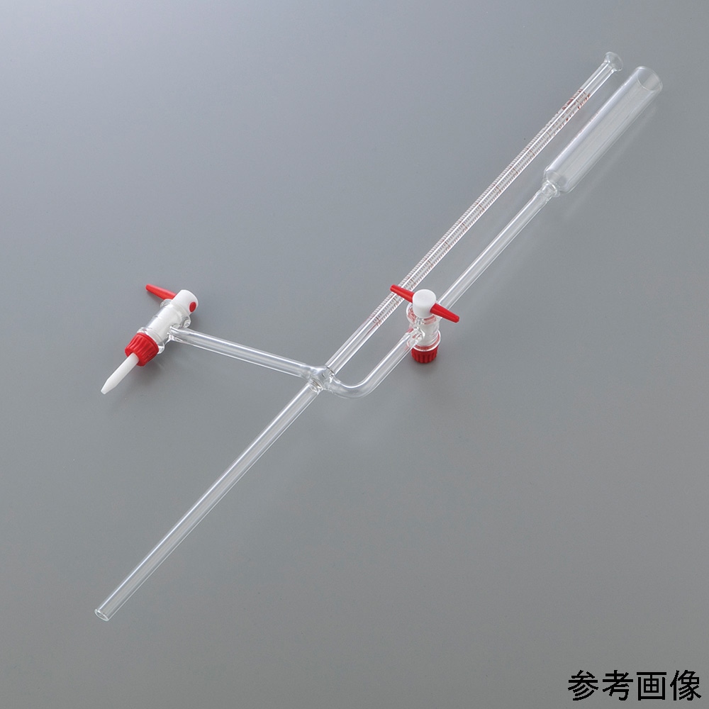 アズワン ミクロビュレット (PTFEコック) 1mL632436064314 1個 (ご注文単位1個) 【直送品】
