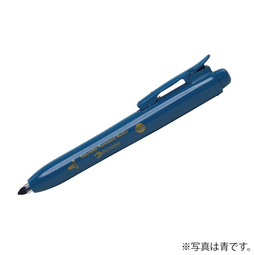 Detectamet キャップレス油性ペン 赤 146-A05-P03-A08 1本（ご注文単位1本）【直送品】