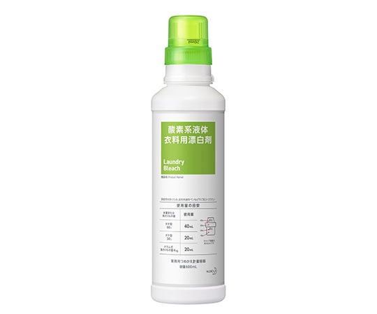 花王 酸素系液体衣料用漂白剤業務用つめかえ計量容器 600mL 1箱(6本入) 4901301376312 1箱(ご注文単位1箱)【直送品】