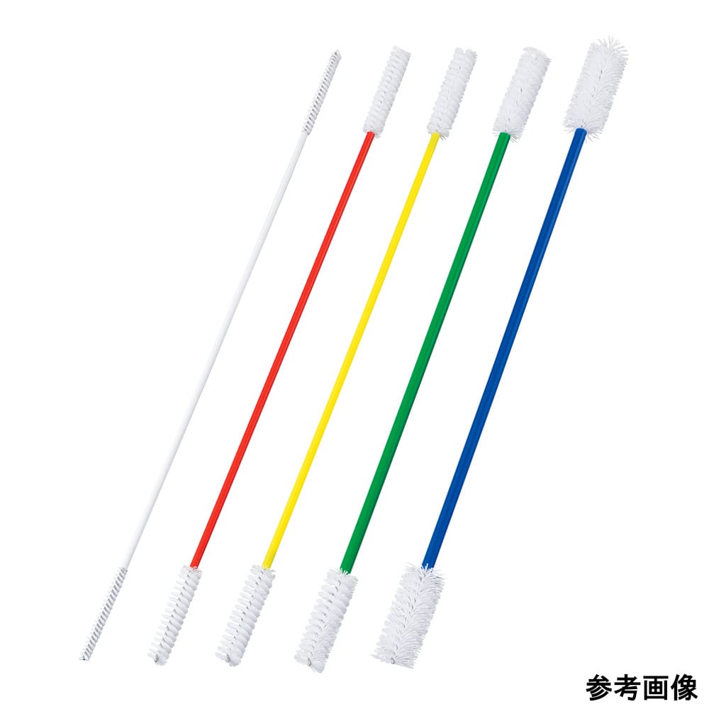 アズワン 両端ブラシ (黄) 800mm 3本入 40-80012 1袋(ご注文単位1袋)【直送品】