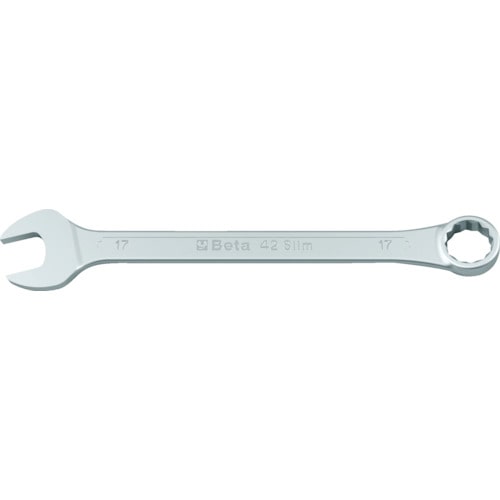 トラスコ中山 ベータ コンビネーションスパナ スリムタイプ 42SLIM 15X15mm(ご注文単位1個)【直送品】