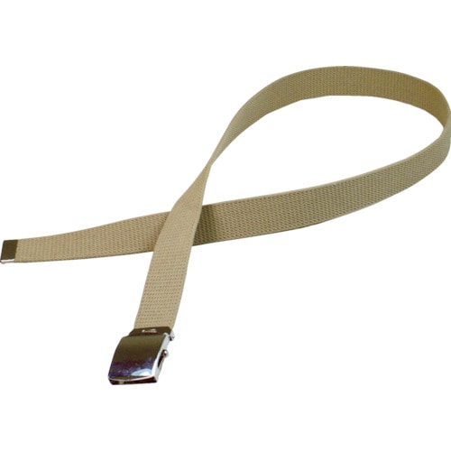 トラスコ中山 カジメイク 綿GIベルト32mm ベージュ 360-0611(ご注文単位1本)【直送品】