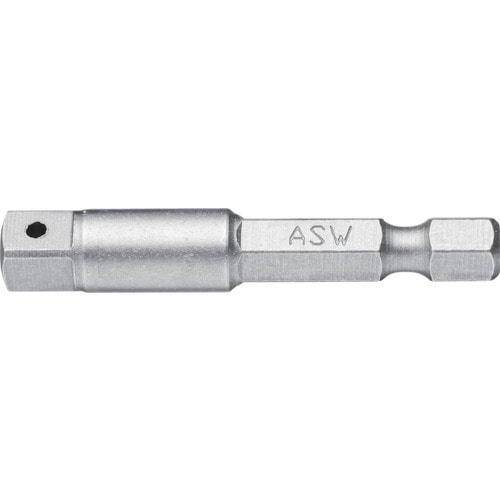 トラスコ中山 エーエスダブリュー インパクト用アダプター ソケット差込角3/8(9.5mm)(ご注文単位1個)【直送品】