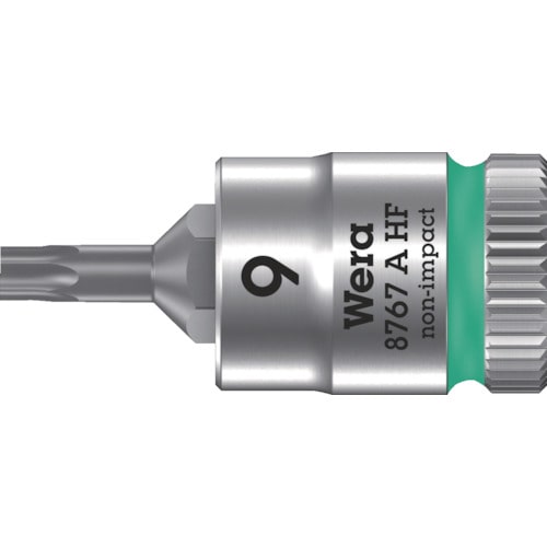トラスコ中山 Wera 8767Aビットソケット T9x28mm(ご注文単位1個)【直送品】