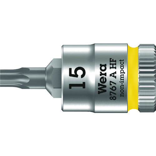 トラスコ中山 Wera 8767AビットソケットTX15x28mm(ご注文単位1個)【直送品】