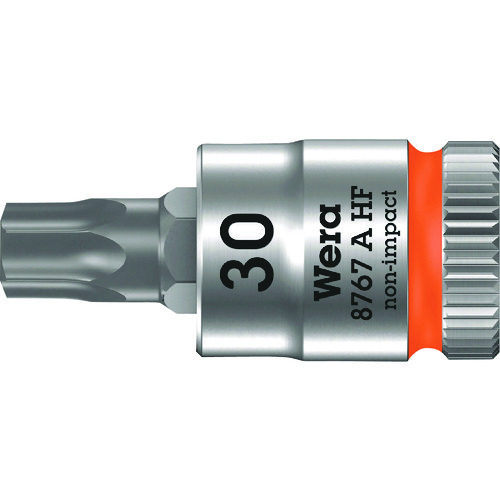 トラスコ中山 Wera 8767A HFビットソケット TX30x28mm(ご注文単位1個)【直送品】