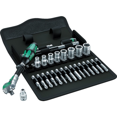 トラスコ中山 Wera 8100SA6 サイクロップラチェット「スピード」セット 1/4(ご注文単位1セット)【直送品】