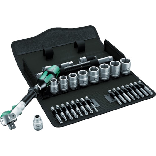 トラスコ中山 Wera 8100SB9 サイクロップラチェット「スピード」セット 3/8(ご注文単位1セット)【直送品】