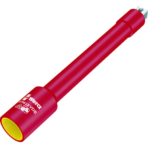 トラスコ中山 Wera 8794 LB 絶縁エクステンションバー 3/8 166mm(ご注文単位1個)【直送品】