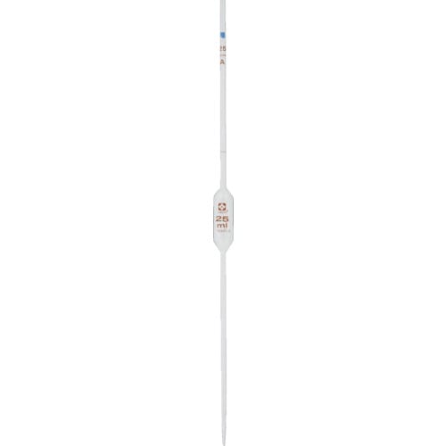 トラスコ中山 SIBATA ホールピペット スーパーグレード 25ml 青(ご注文単位1本)【直送品】