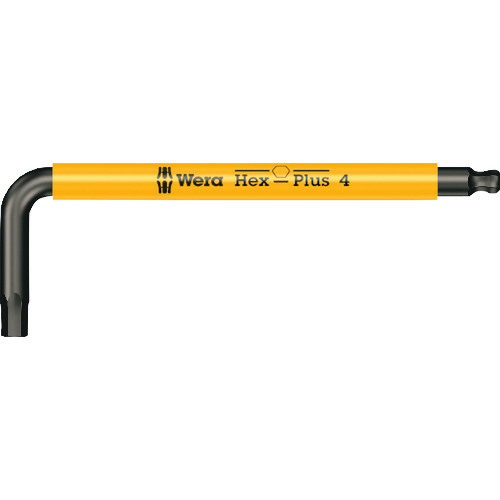 トラスコ中山 Wera 950 SPKS Hex-Plus ヘックスプラス六角レンチ 4.0(ご注文単位1本)【直送品】