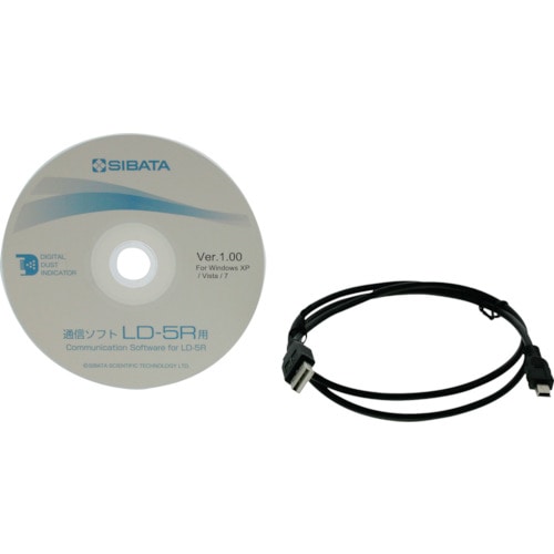 トラスコ中山 SIBATA ソフト付通信ケーブル LD-5R型用(ご注文単位1セット)【直送品】
