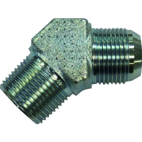 トラスコ中山 横浜ゴム オス45度エルボ 1035-04(1/4)(ご注文単位1個)【直送品】