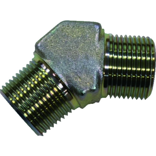 トラスコ中山 横浜ゴム オス45度エルボ 1036-08(1/2)(ご注文単位1個)【直送品】