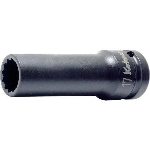 トラスコ中山 コーケン 12.7mm差込 インパクト12角ディープソケット(薄肉) 30mm(ご注文単位1個)【直送品】