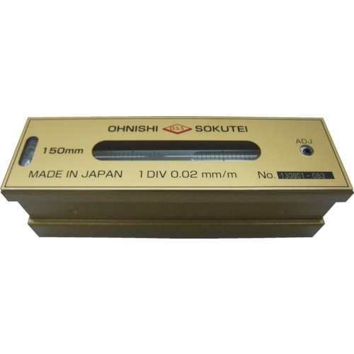 トラスコ中山 OSS 平形精密水準器(一般工作用)300mm(ご注文単位1個)【直送品】