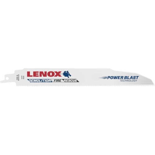 トラスコ中山 LENOX 解体用セーバーソーブレード 960R5 225mm×10山 (5枚入り)(ご注文単位1パック)【直送品】