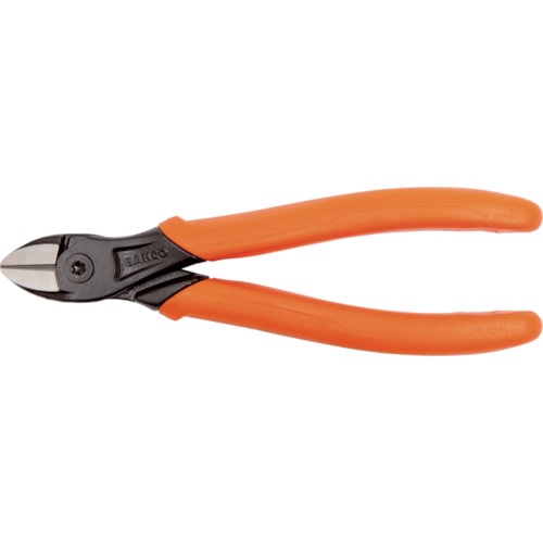 トラスコ中山 バーコ 強力型軟・硬線両用ニッパー 銅線切断Φ4.0mm 全長180mm 497-9028(ご注文単位1個)【直送品】