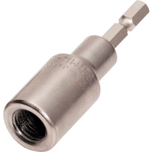 トラスコ中山 TONE スタッドボルトリムーバー 電動ドリル用スタッドボルトセッター 全長72mm ねじ寸法M12×1.75(ご注文単位1個)【直送品】