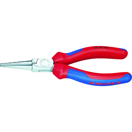 トラスコ中山 KNIPEX 3035-160 ロングノーズプライヤー(ご注文単位1個)【直送品】