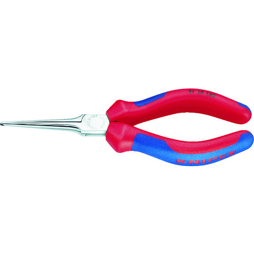トラスコ中山 KNIPEX 3115-160 ニードルノーズプライヤー(ご注文単位1個)【直送品】