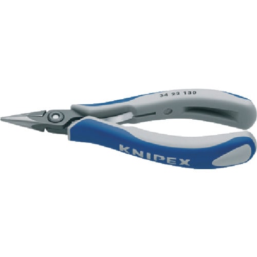 トラスコ中山 KNIPEX 精密用プライヤー 半丸 130mm 446-7728(ご注文単位1個)【直送品】