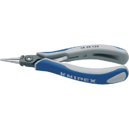 トラスコ中山 KNIPEX 精密用プライヤー 丸 130mm(ご注文単位1個)【直送品】