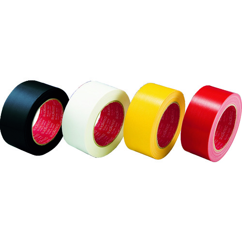 トラスコ中山 スリオン カラー布粘着テープ50mm ブラック 382-7208(ご注文単位1巻)【直送品】