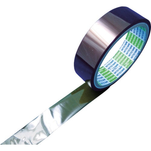 トラスコ中山 日東 電気絶縁用ポリイミド粘着テープ No.360UL 基材厚25μ×25mm×20m(ご注文単位1巻)【直送品】