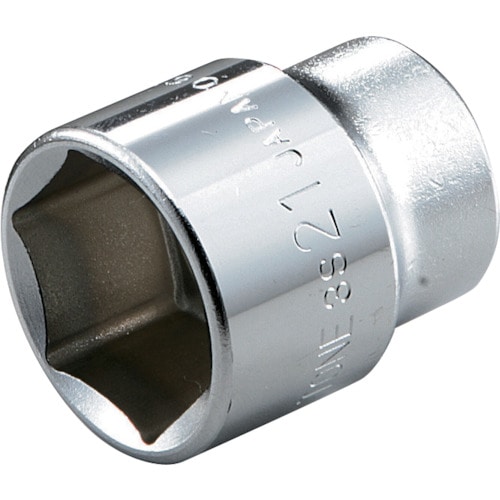 トラスコ中山 TONE ソケット(6角) 対辺寸法17mm 全長30mm(ご注文単位1個)【直送品】