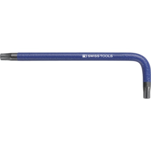 トラスコ中山 PBスイスツールズ 410-25BL レインボーヘクスローブレンチ 青色(ご注文単位1本)【直送品】