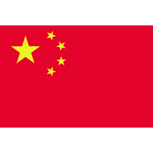 トラスコ中山 東京製旗 国旗No.1(70×105cm) 中華人民共和国(ご注文単位1枚)【直送品】