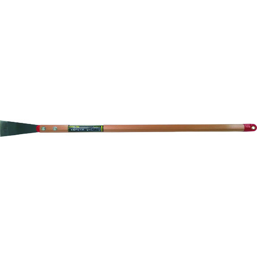 トラスコ中山 GS アルミ柄 農機具用土落し(曲刃)800mm柄 刃長125mm 全長980mm(ご注文単位1個)【直送品】