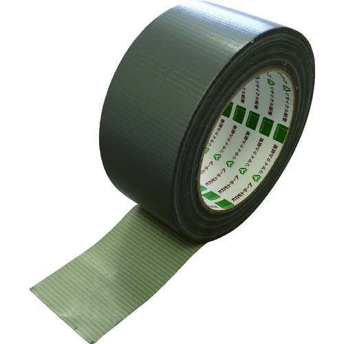 トラスコ中山 オカモト 現場テープ 50×25 シルバー(ご注文単位1巻)【直送品】