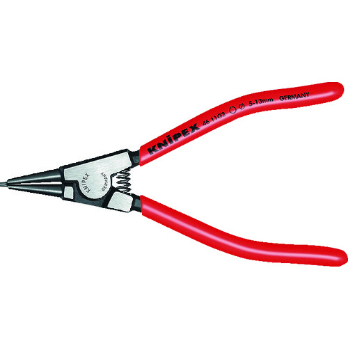 トラスコ中山 KNIPEX 4611-G3 軸用グリップリング用プライヤー(ご注文単位1個)【直送品】