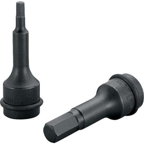トラスコ中山 TONE インパクト用セミロングヘキサゴンソケット 14mm(ご注文単位1個)【直送品】