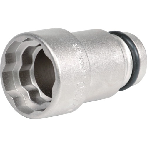 トラスコ中山 TONE インパクト用ダブルクイックフィットソケット 対辺寸法17、21mm 差込角12.7mm(ご注文単位1個)【直送品】