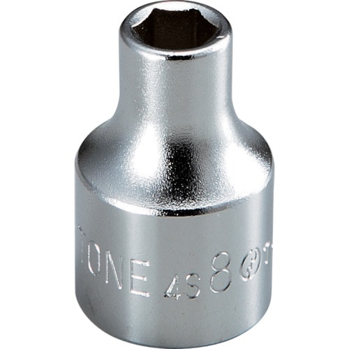 トラスコ中山 TONE ソケット(6角) 対辺寸法21mm 全長39mm(ご注文単位1個)【直送品】