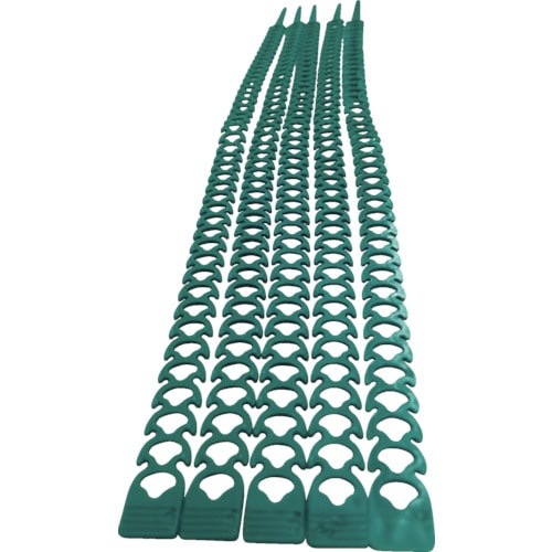 トラスコ中山 フィッシャー ケーブルフィックス グリーン (20本入)(ご注文単位1袋)【直送品】