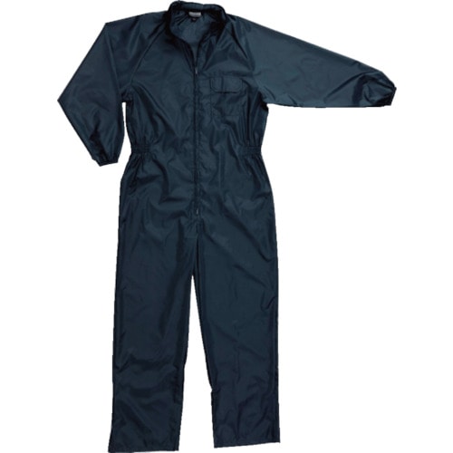 トラスコ中山 川西 ナイロンツナギ服 LLサイズ(ご注文単位1着)【直送品】