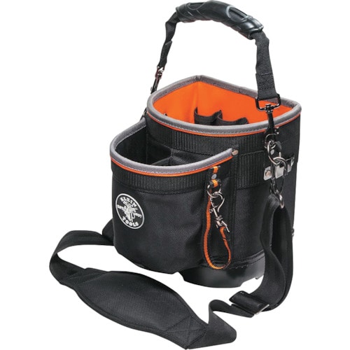 トラスコ中山 KLEIN ショルダーポーチ TradesmanPro 14ポケット(ご注文単位1個)【直送品】