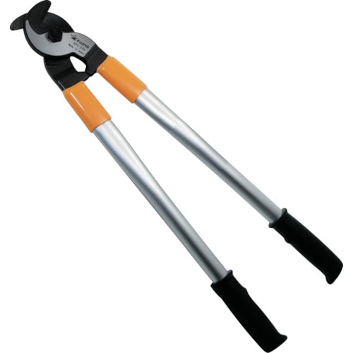 トラスコ中山 フジ矢 アルミケーブルカッター(ご注文単位1個)【直送品】